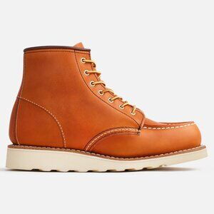 Red Wing Shoes Brown Leather Moc Toe Ankle Boot - Women's